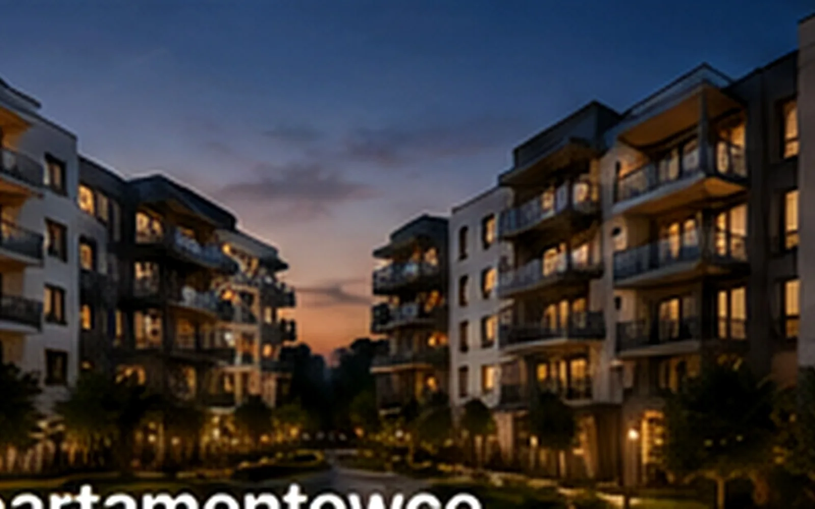 Nowoczesne apartamentowce i osiedla mieszkaniowe